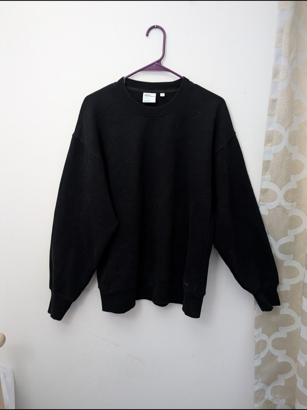 tna sweatfleece cozy fleece boyfriend fit sweatshirt